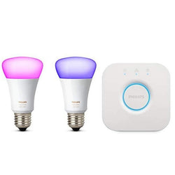 Philips Hue White Colour Ambiance Mini Starter Kit E27 ES Screw Smart Home