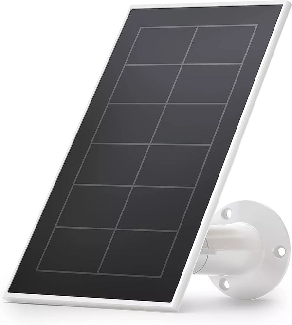 Arlo Solar Panel Charger | Weatherproof | Certified Accessory | White