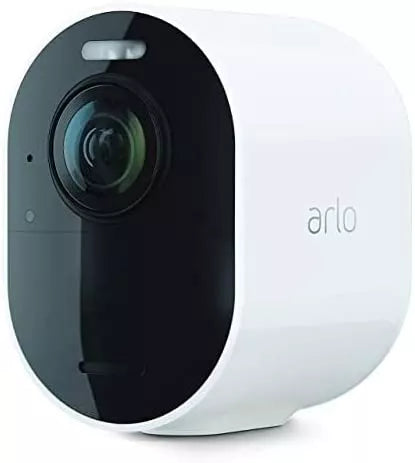 Arlo Ultra 2 Security Camera Outdoor, 4K Add On Camera, White