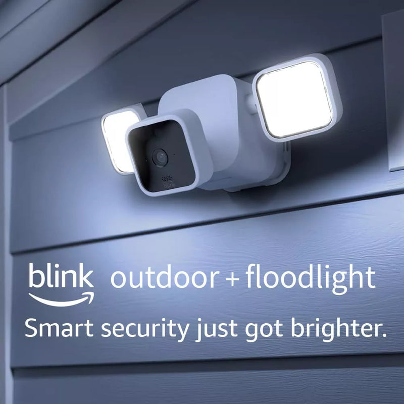 Blink Outdoor + Floodlight  Camera System with Floodlight Mount