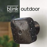 Blink Outdoor Wireless HD Smart Security Camera | 2-Camera System with Sync Module | 2-Year Battery Life | Black