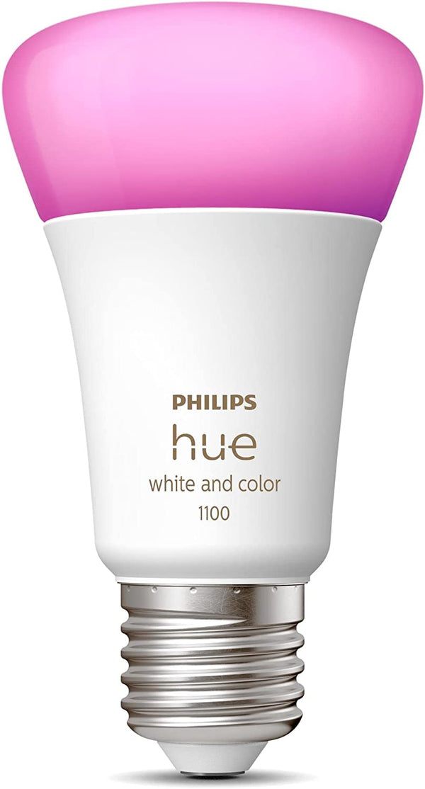 Philips Hue E27 ES White & Colour Ambiance Smart Bulb 1100 Lumen