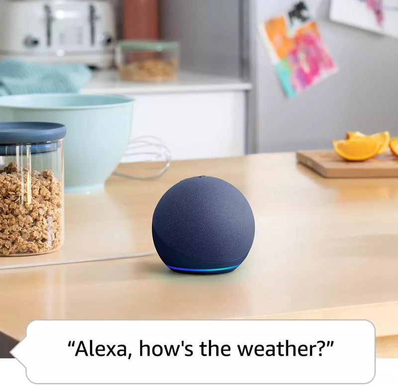 Echo Dot (5th generation, 2022) Smart Speaker with Alexa | Glacier White