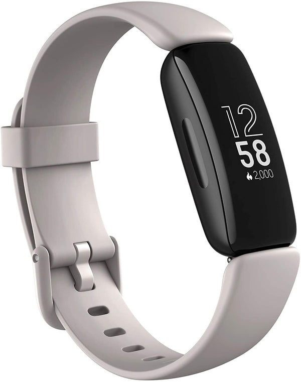Fitbit Inspire 2 | Health & Fitness HR Watch Lunar White