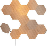 Nanoleaf Elements Wood Look Hexagons Starter Kit - 13 Panels