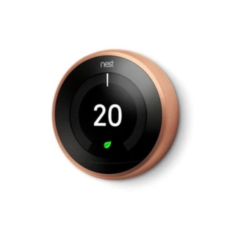 Nest Learning Thermostat - 3rd Generation- Smart Home Automation Copper