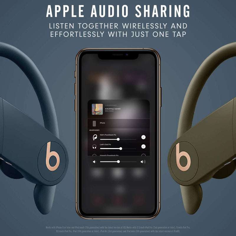 Beats Powerbeats Pro | Wireless Earphones | Navy | 9 Hour Battery