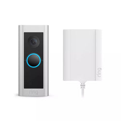 Ring Video Doorbell Pro 2 with Plug-In Adapter | HD Head to Toe Video, 3D Motion Detection