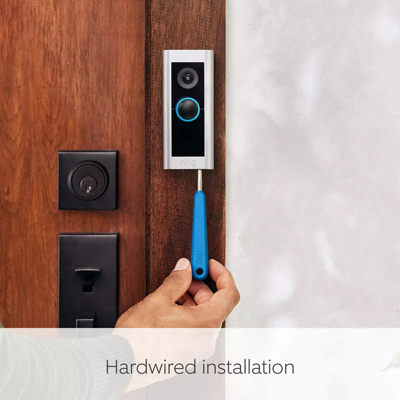 Ring Wired Video Doorbell Pro | 1536p HD | 3D Motion | Bird's Eye View | Hardwired