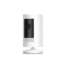 Ring Outdoor Camera Battery | 1080p HD | Wireless | Two-Way Talk | White