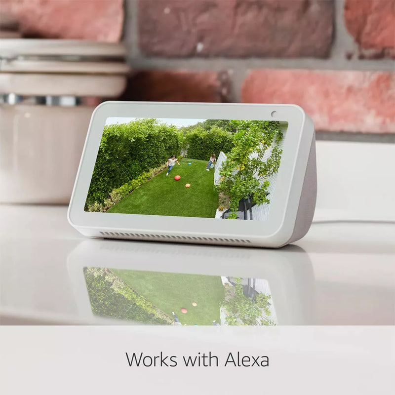 Ring Outdoor Camera Battery | 1080p HD | Wireless | Two-Way Talk | White