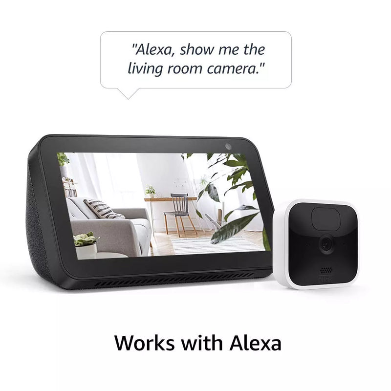 Alexa show best sale blink camera